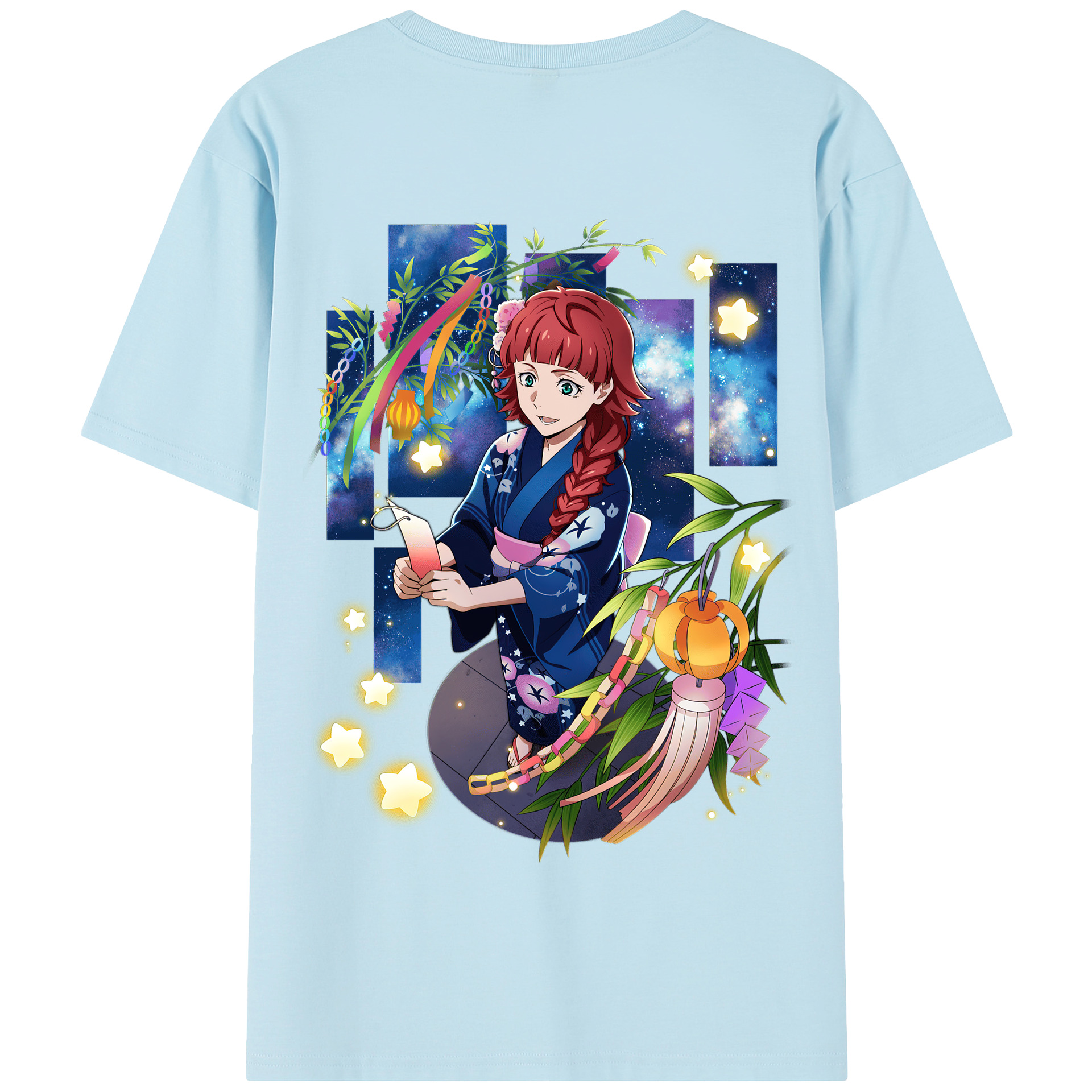 （画像用） 文豪ストレイドッグス Bungo Stray Dogs 綿100％半袖Tシャツ（背面プリント）